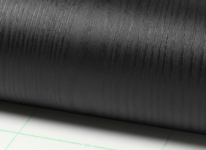 Midnight Ebony Wood Vinyl Wrap