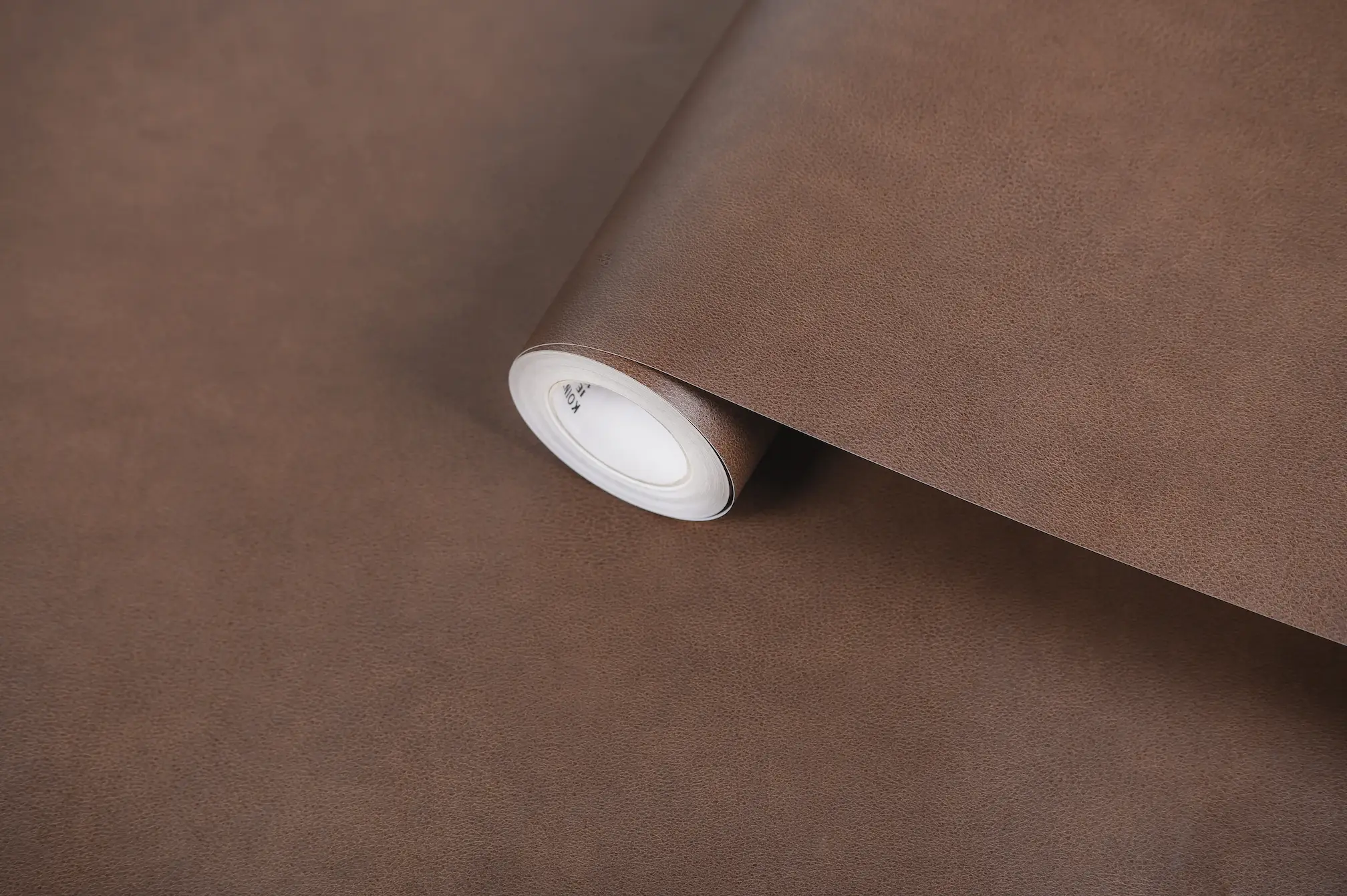 Matte Brown Leather Interior Film