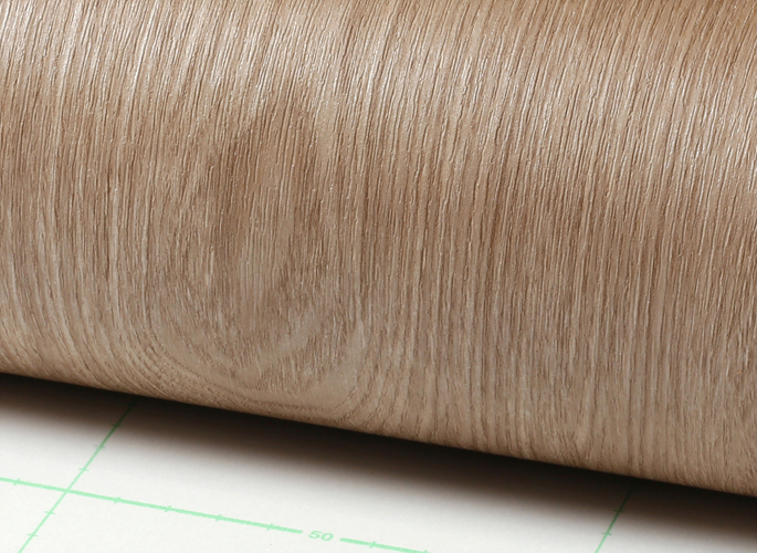 Earthy Oak Wood Interior Film