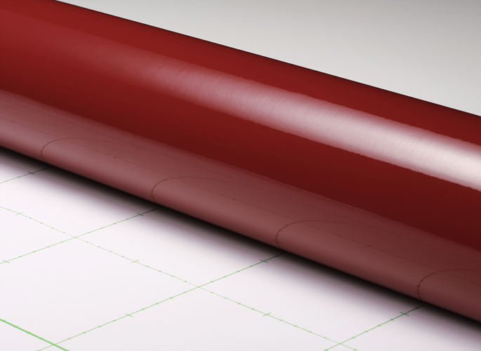 Deep Maroon Gloss Interior Film