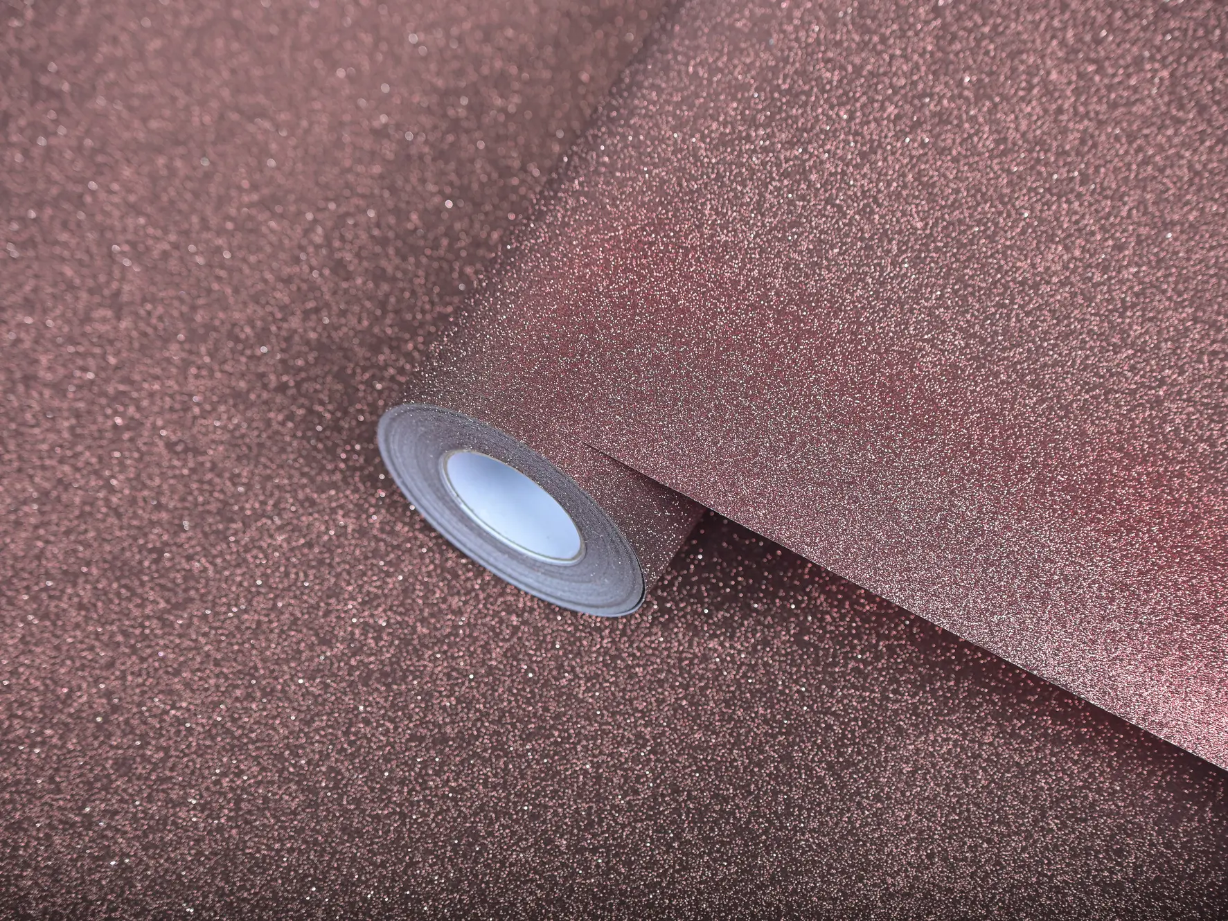Rose Gold Glitter Vinyl Wrap