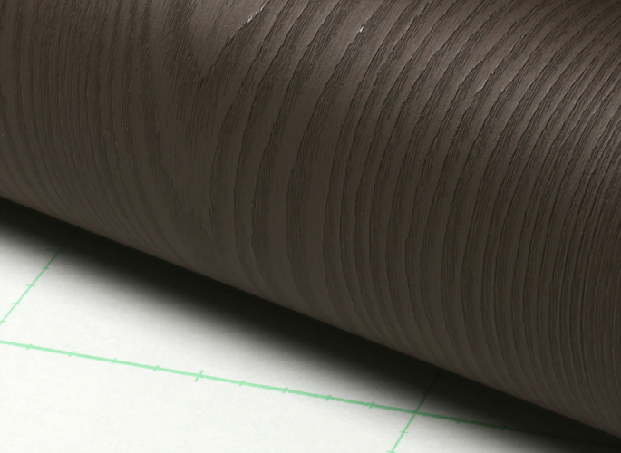 Dark Walnut Painted Wood Vinyl Wrap