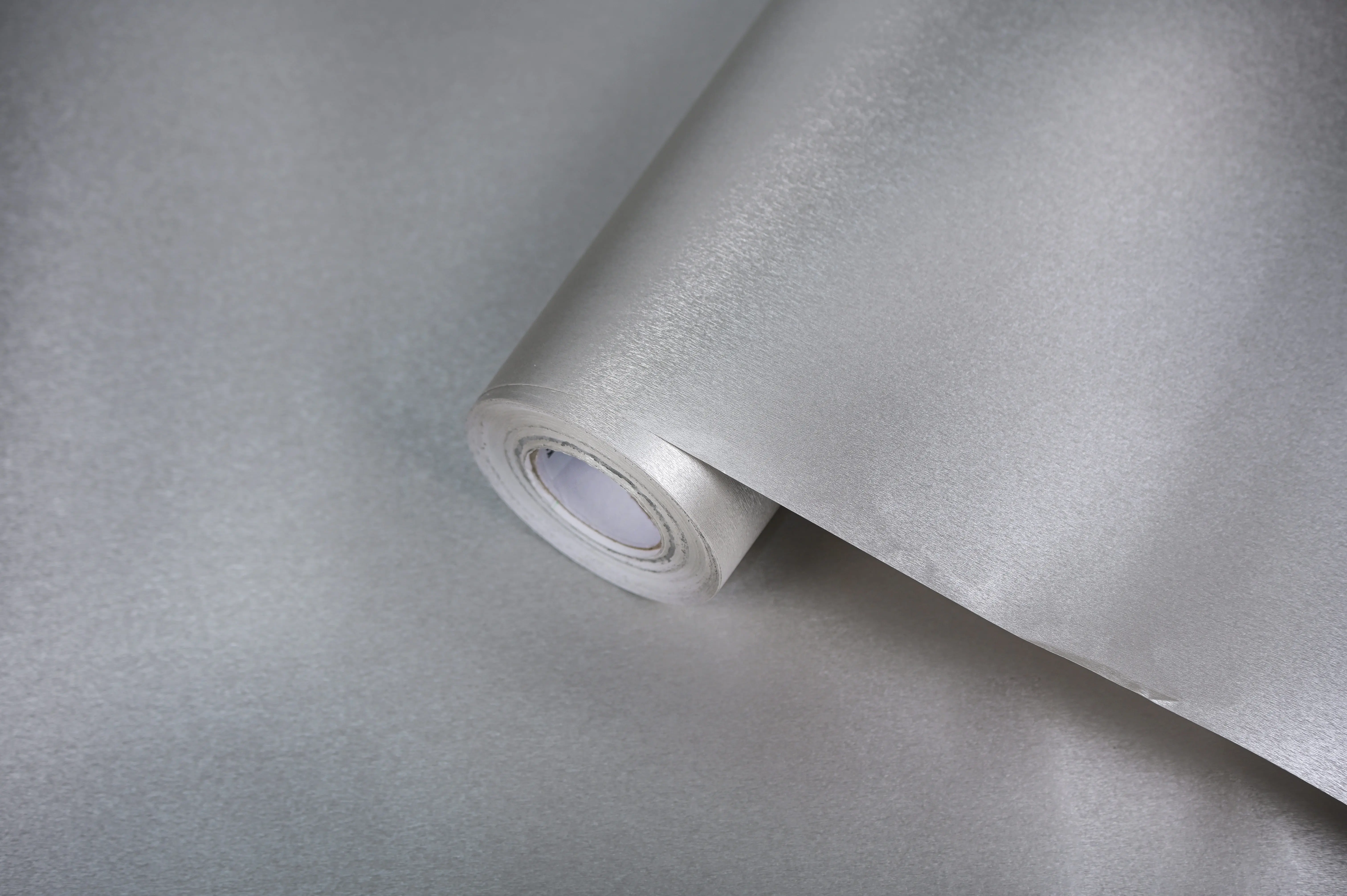 Soft Silver Brushed Metal Interior Film