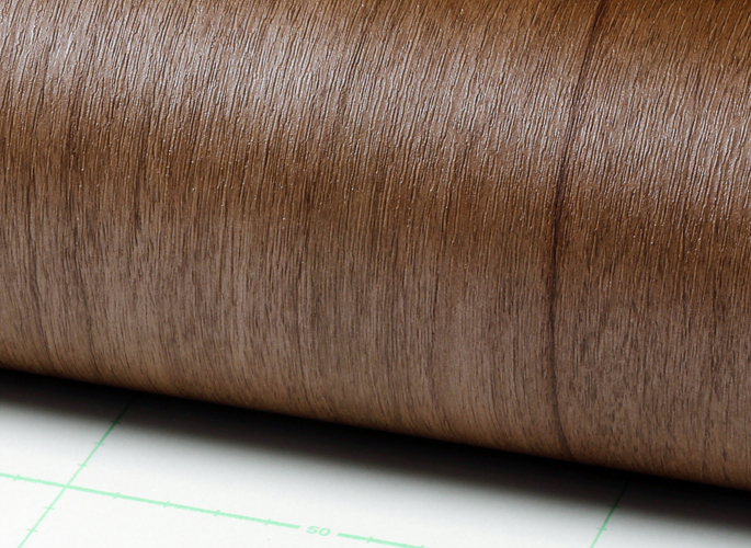 Medium Brown Wood Interior Film